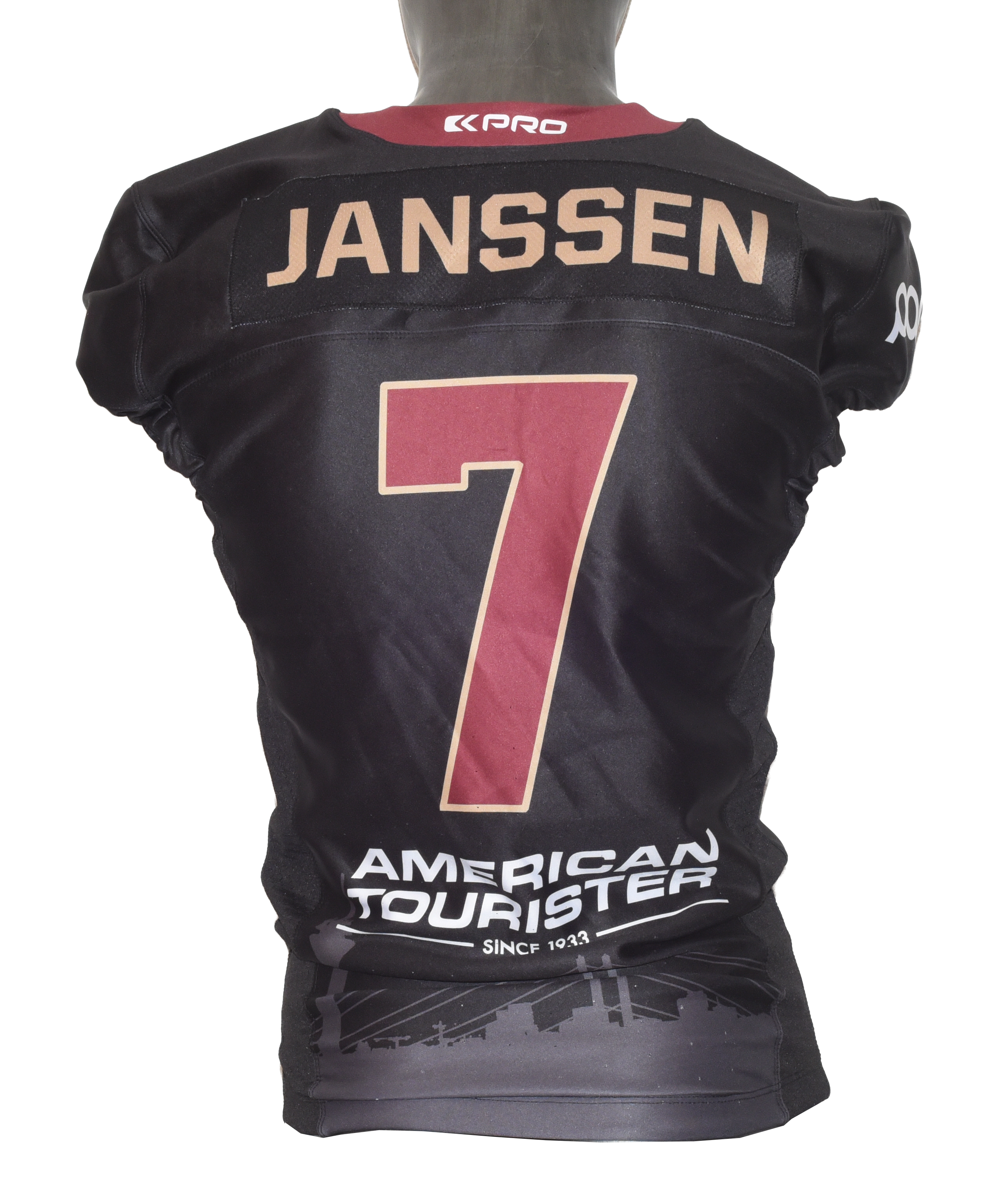Gameworn Jersey Größe XS - Janssen - #7