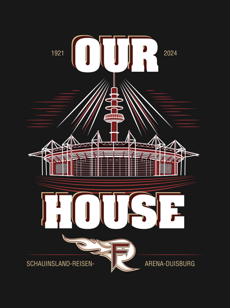 T-Shirt Our House    XXL Schwarz