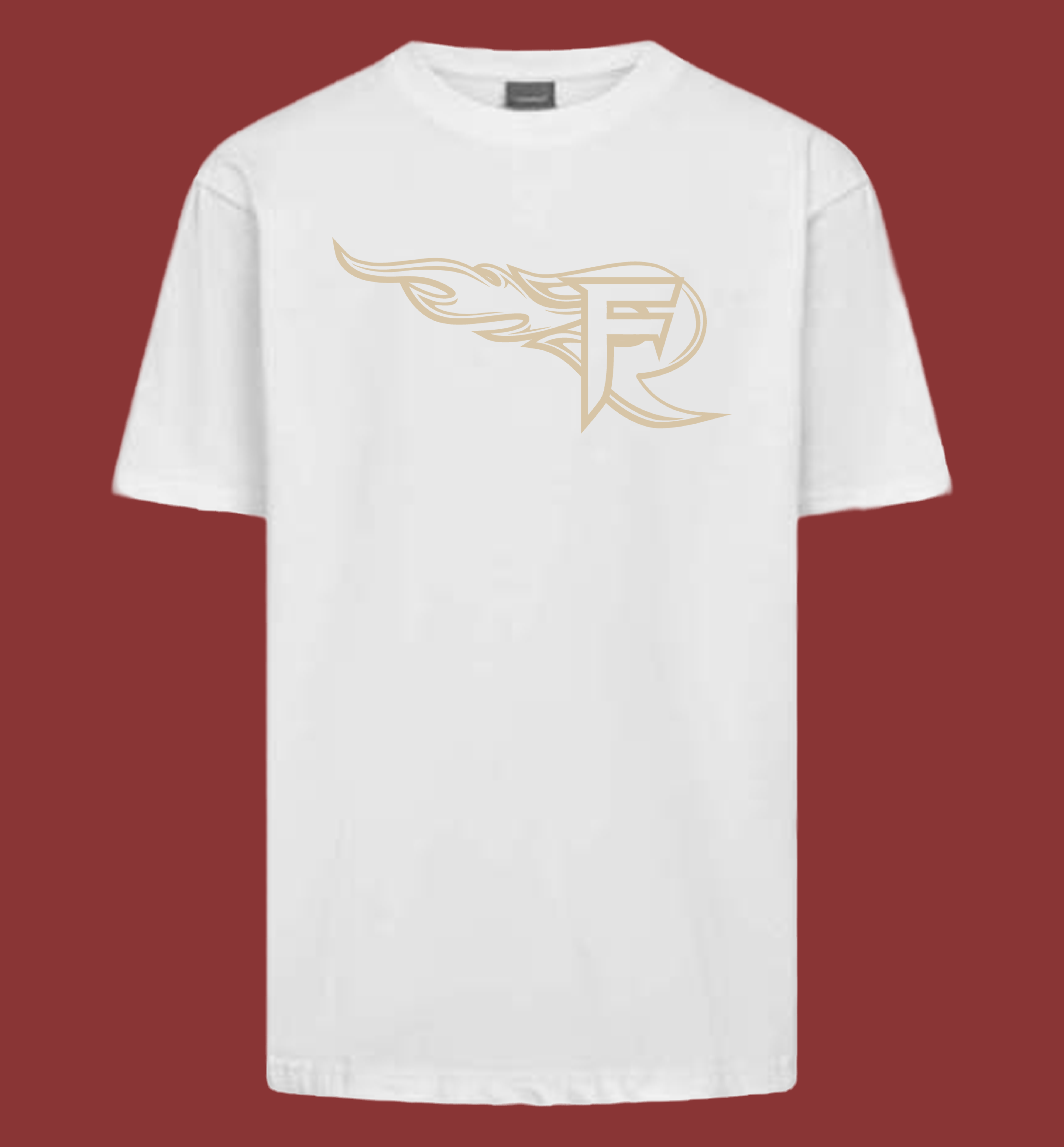 Heavy Shirt All White print