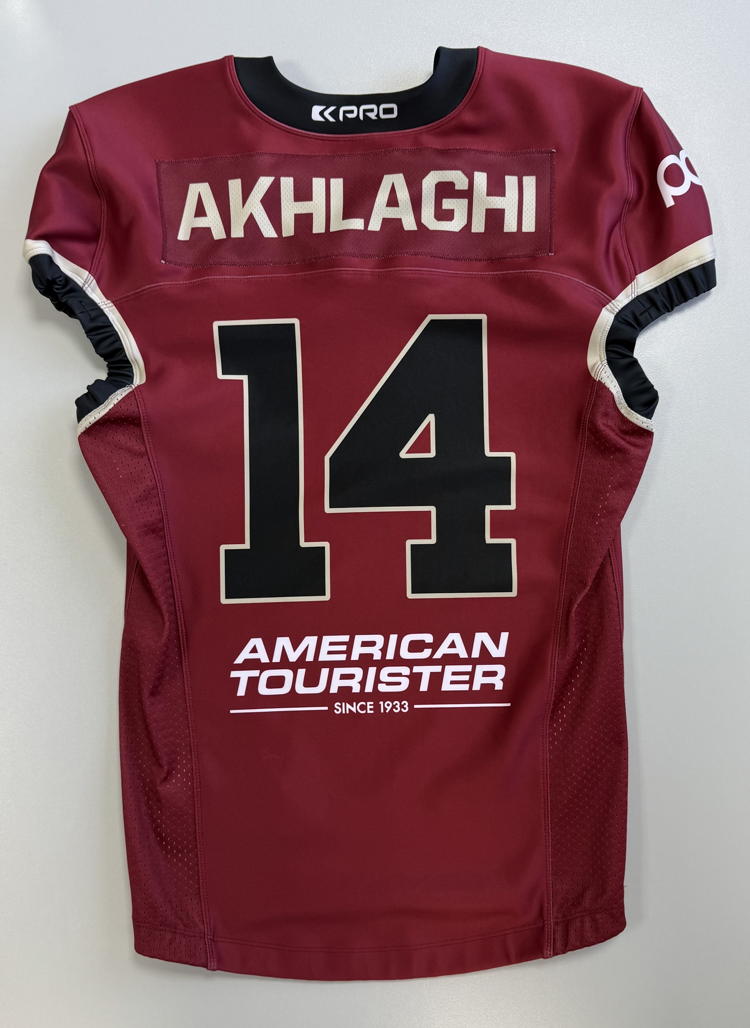 Gameworn Jersey Burgund