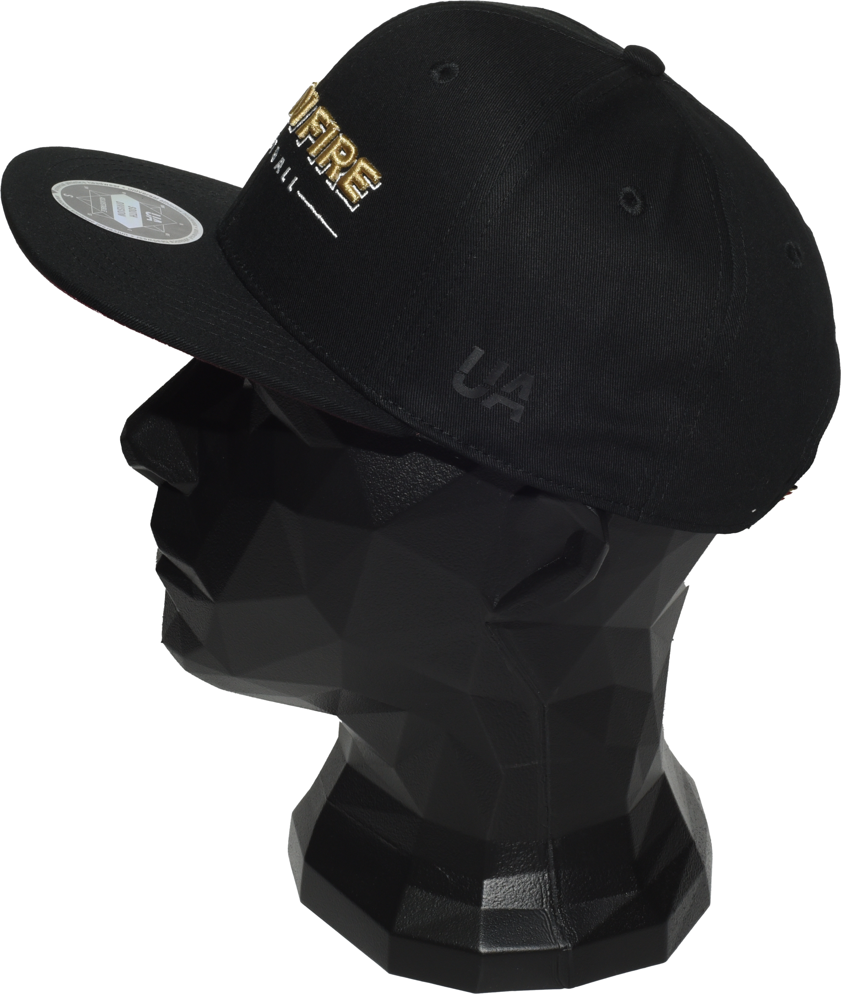 Snapback Cap schwarz 25