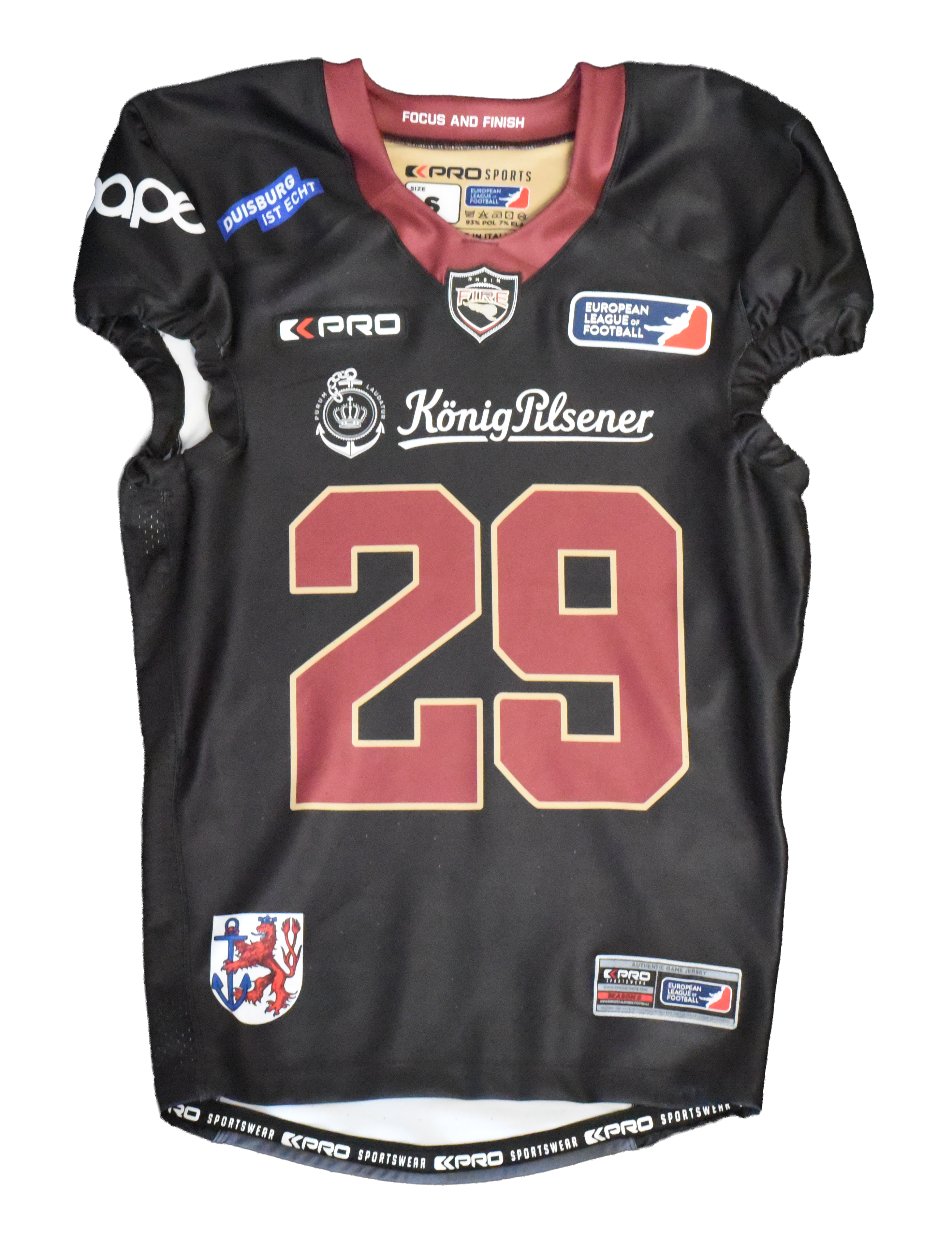 Original Gameday Spieler Jersey Schwarz