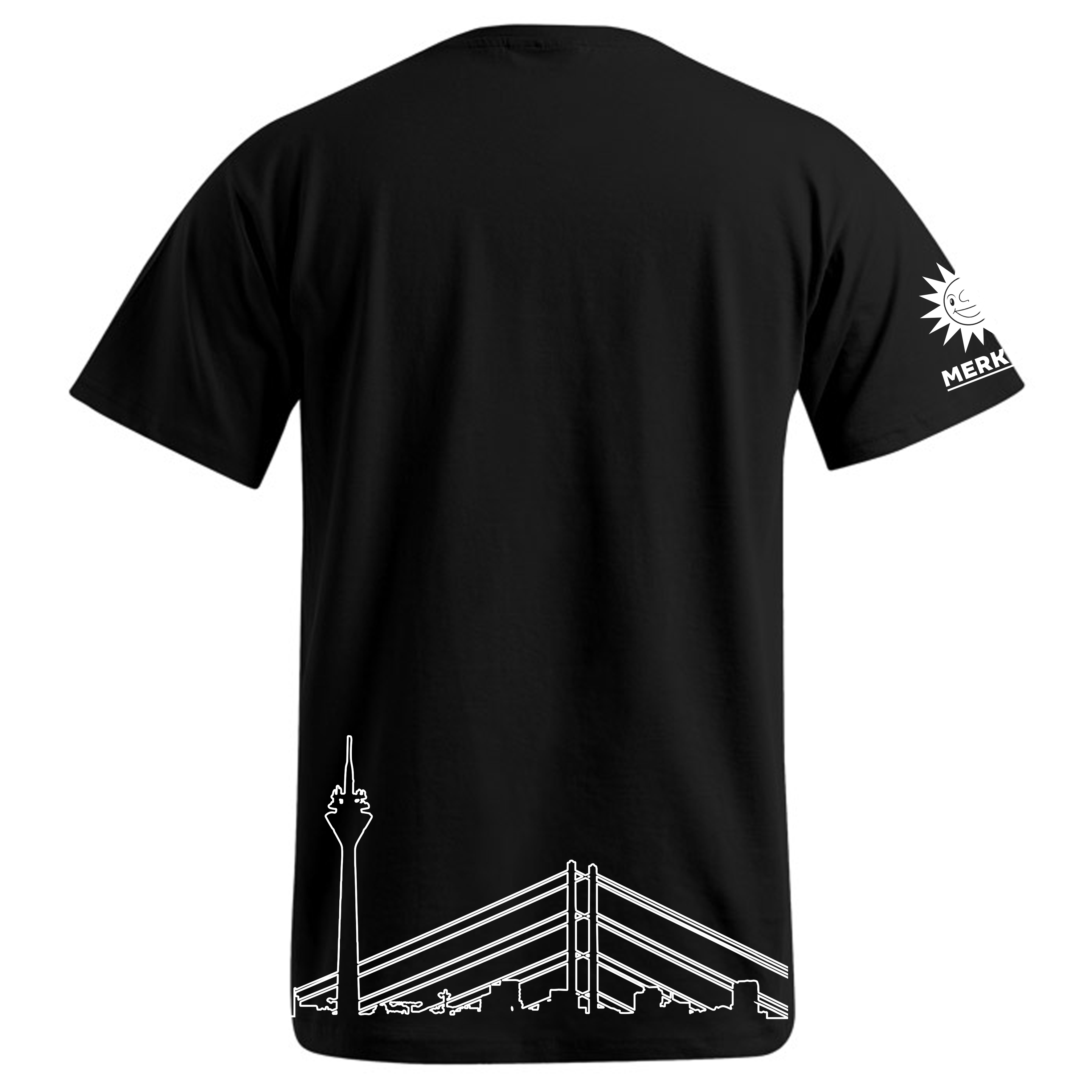 T-Shirt Back in Town schwarz