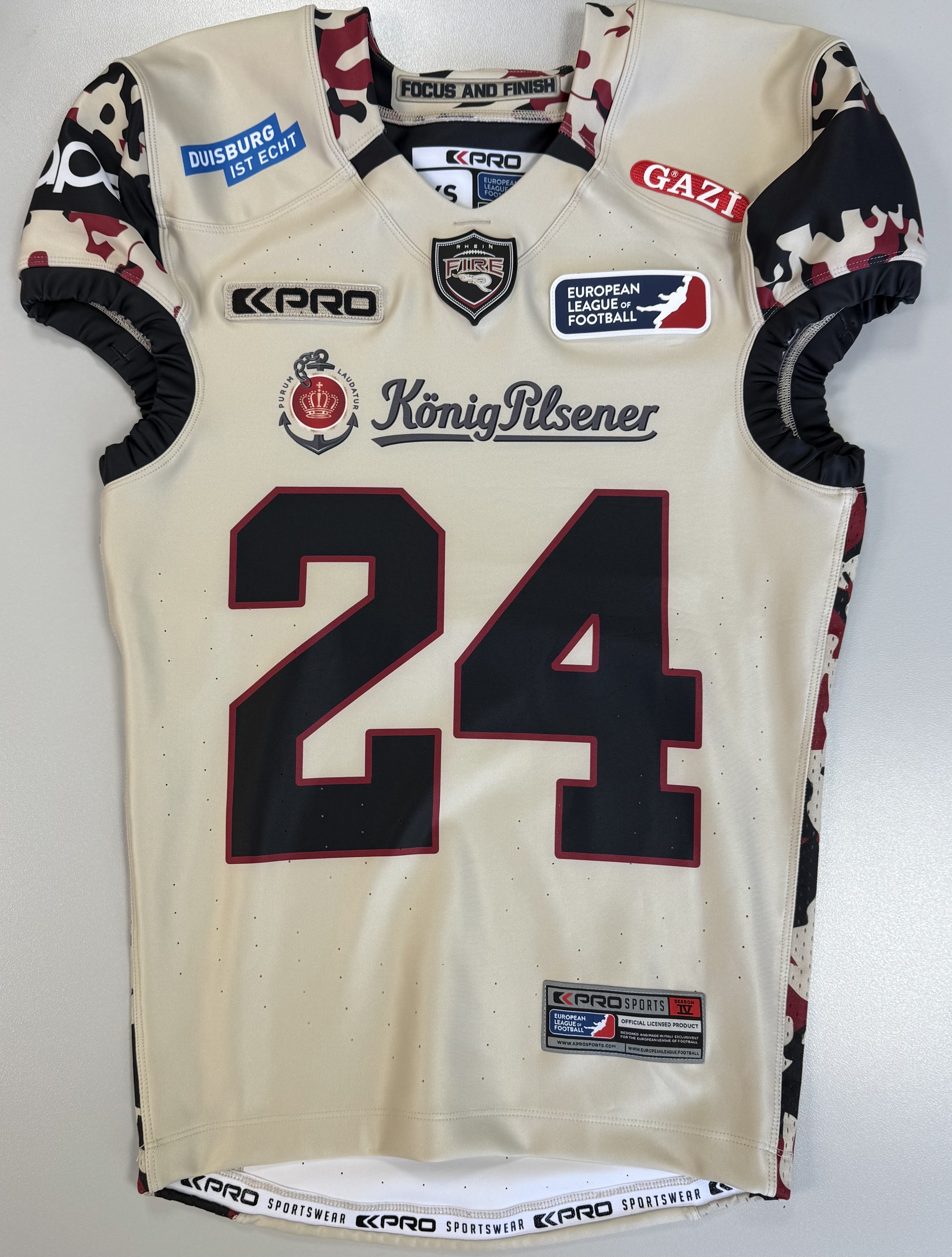 Gameworn Jersey Camouflage