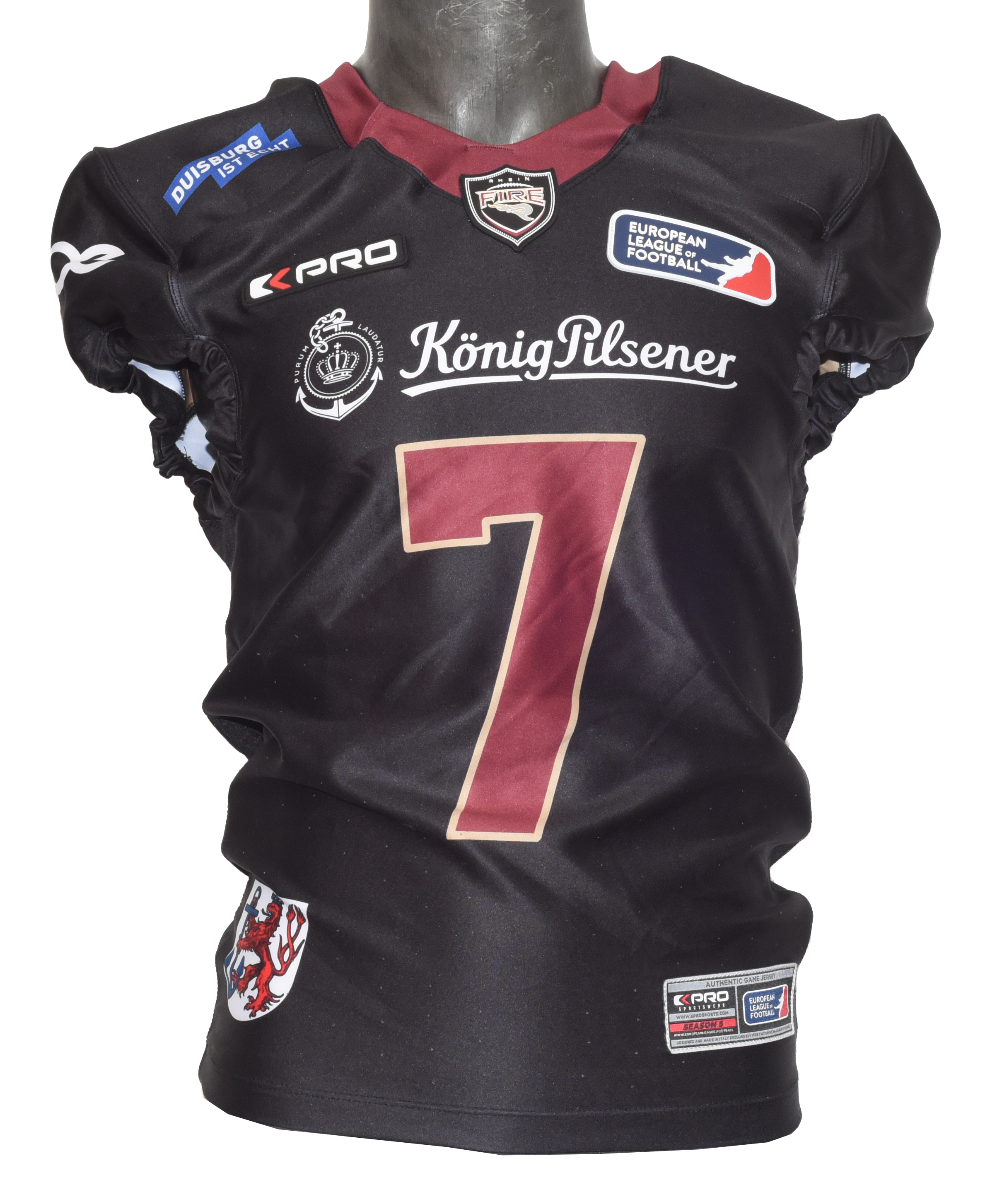 Gameworn Jersey Größe XS - Janssen - #7
