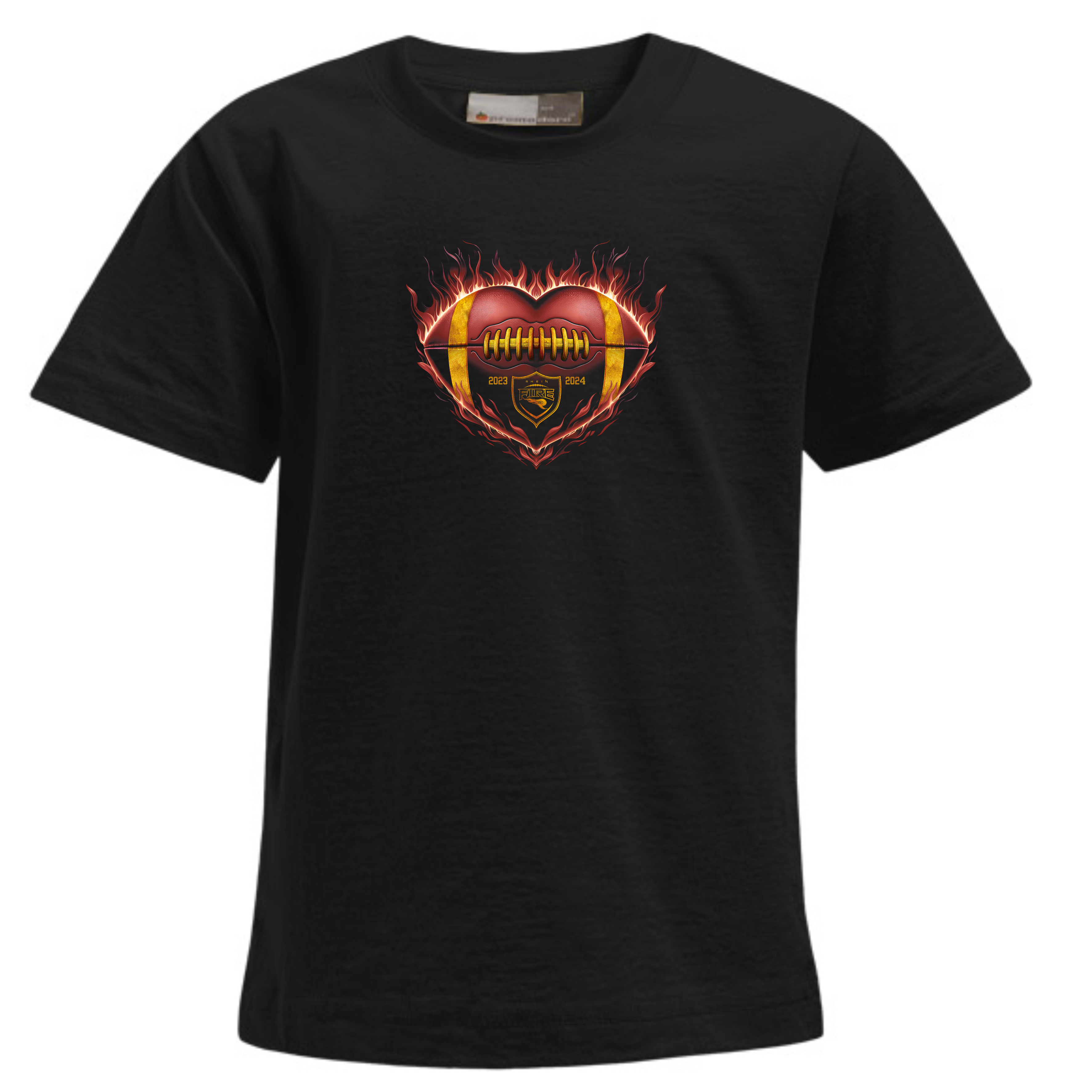 Kids-Shirt Heart on Fire
