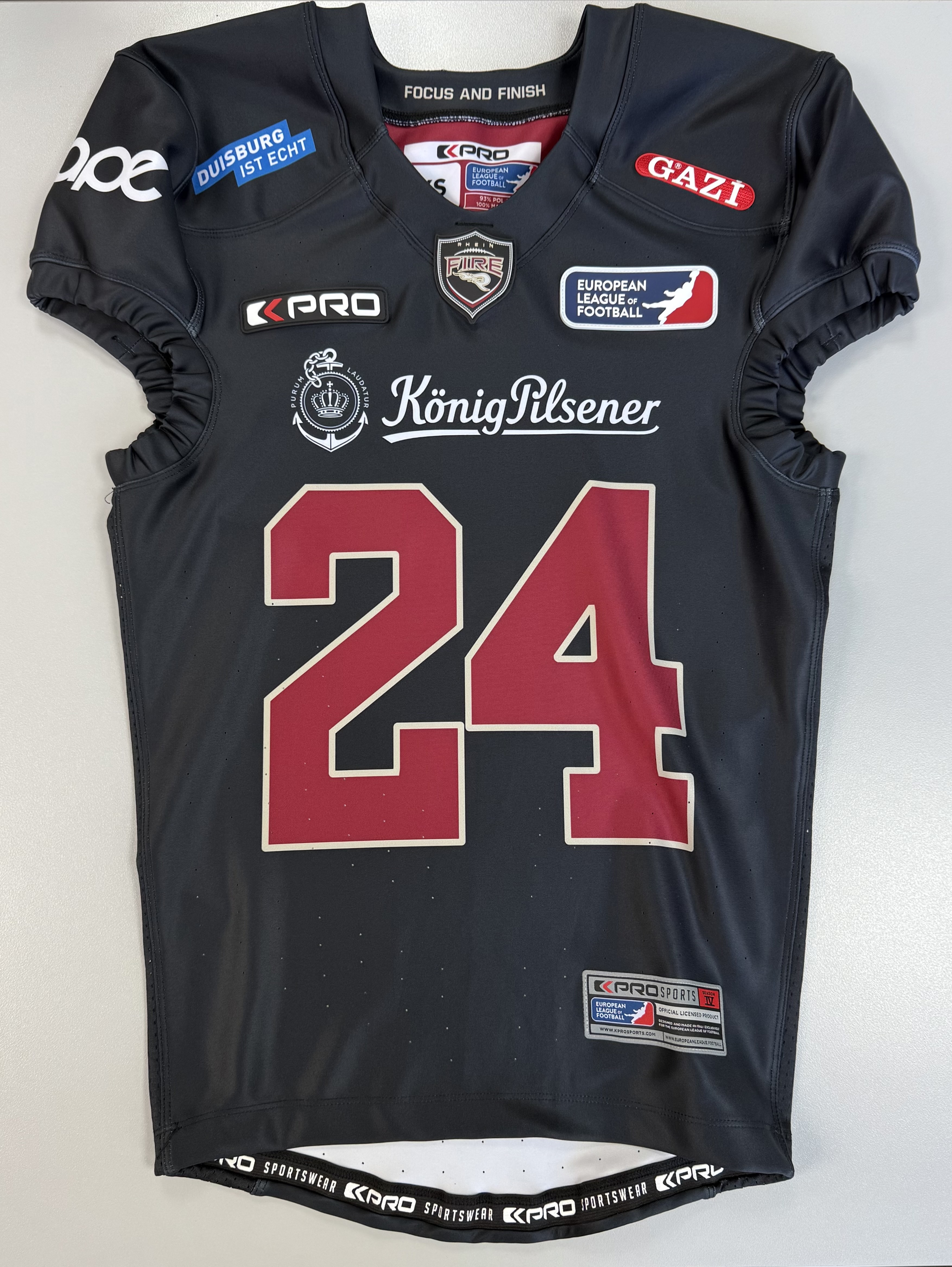 Gameworn Jersey Schwarz