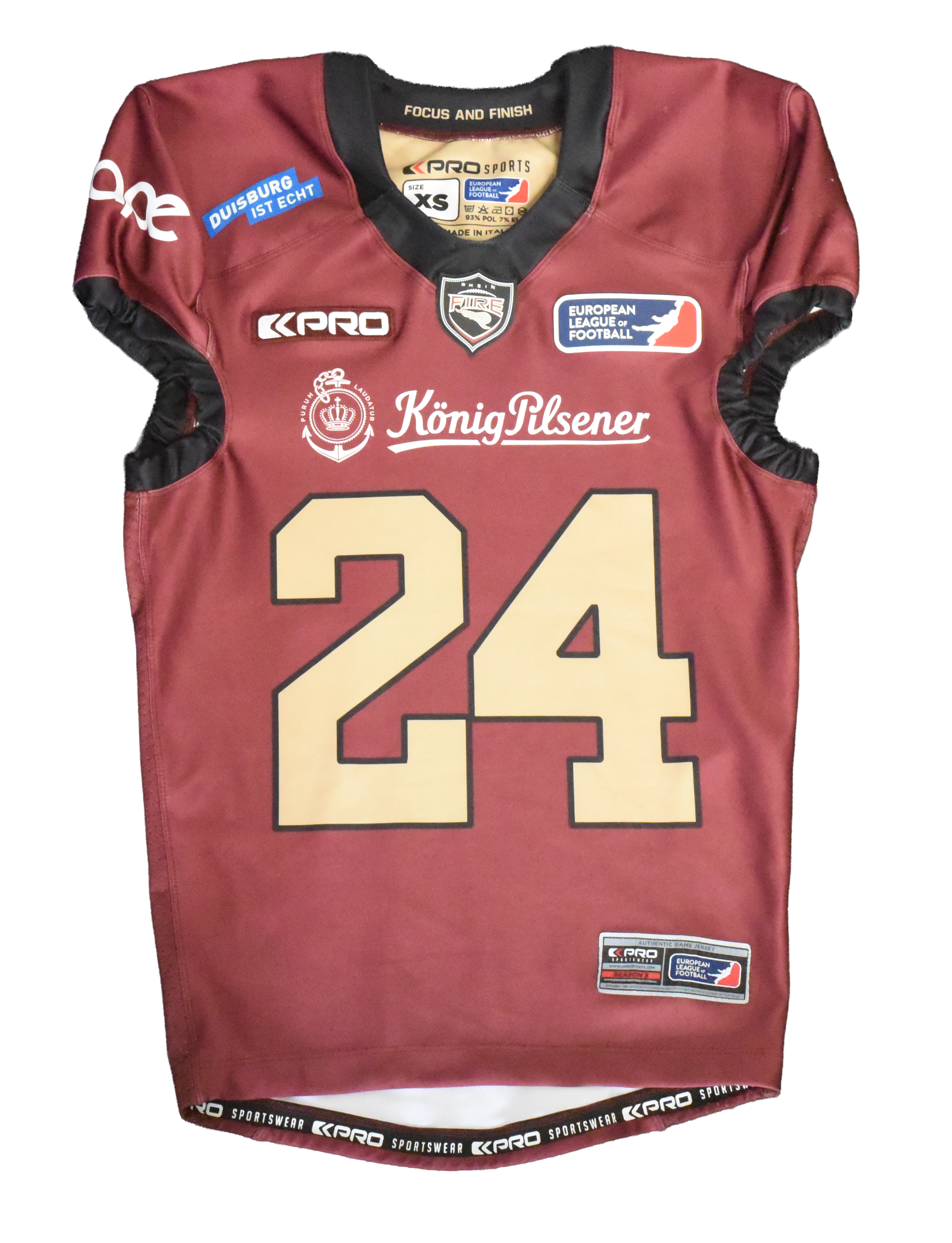 Original Gameday Spieler Jersey Burgund